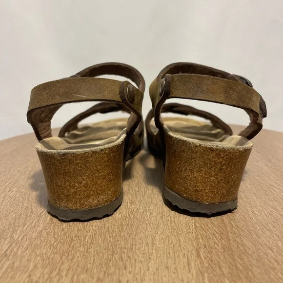 Brown Viking Comfort Wedge Sandals Size 10/41‎ - Picture 7 of 8